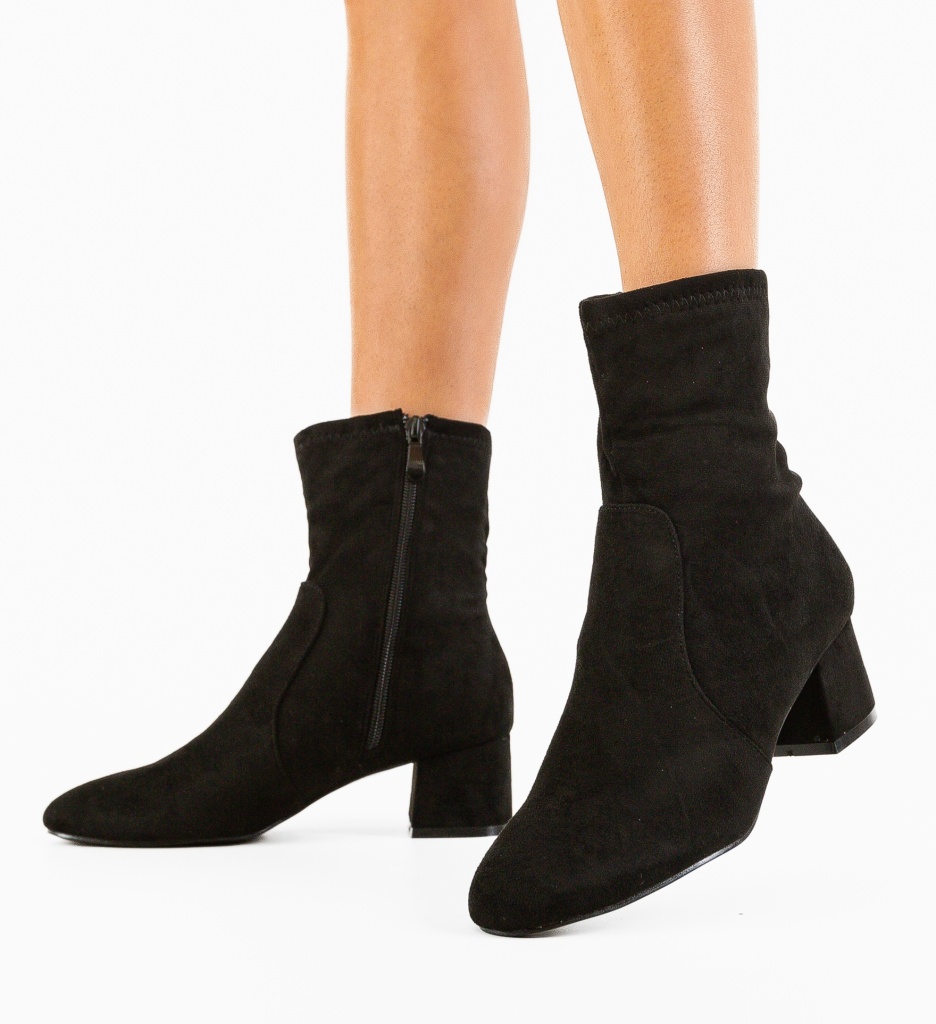 Botine Dama Ismael Negre - Stil și Eleganță - imagine 2