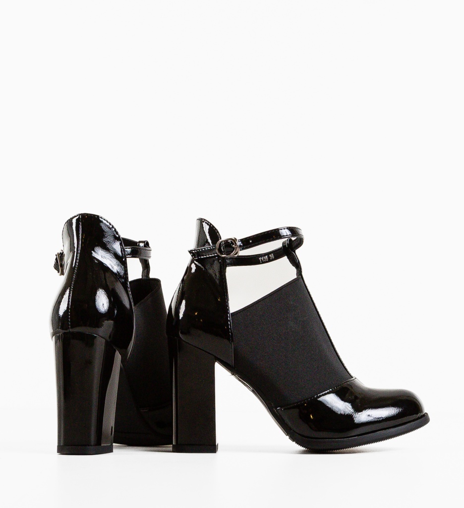 Botine Celeste Negre - Eleganță și Confort - imagine 6