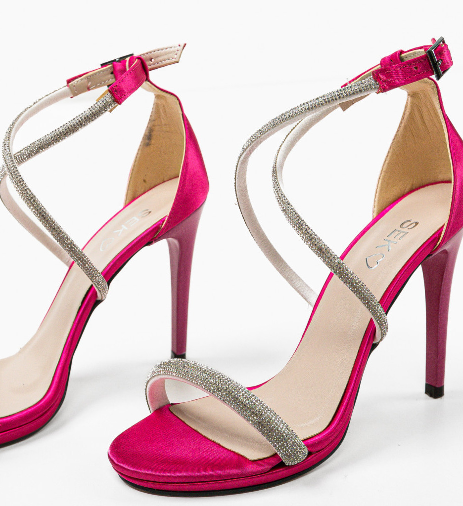 Sandale Keef Fuchsia - Eleganță și Stil - imagine 6