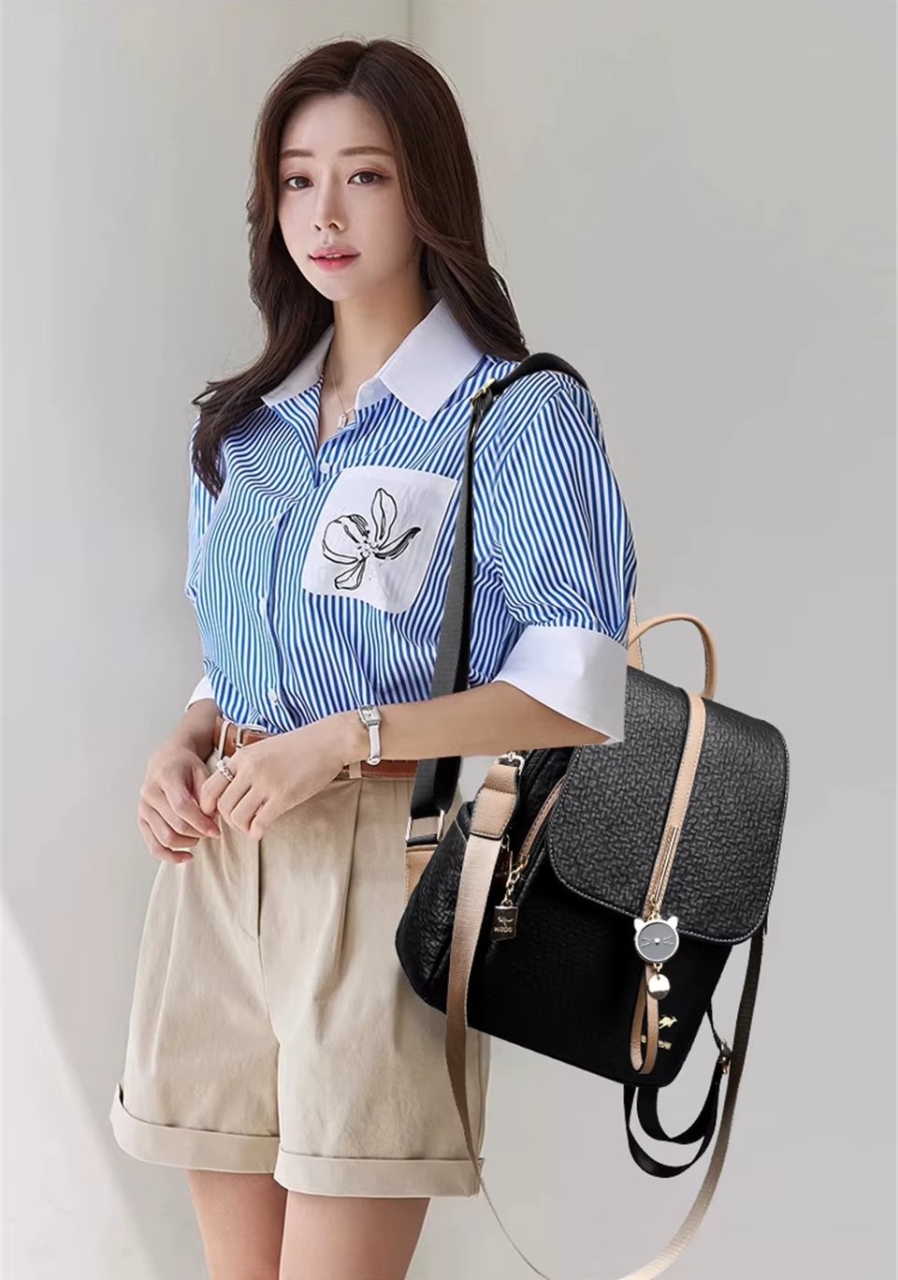Rucsac dama Iliris GT3604 Picadili, piele ecologica - imagine 2