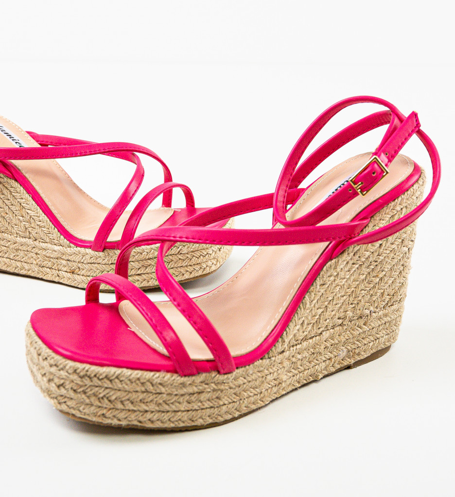 Platforme Avani Fuchsia | Eleganță și Confort - imagine 6