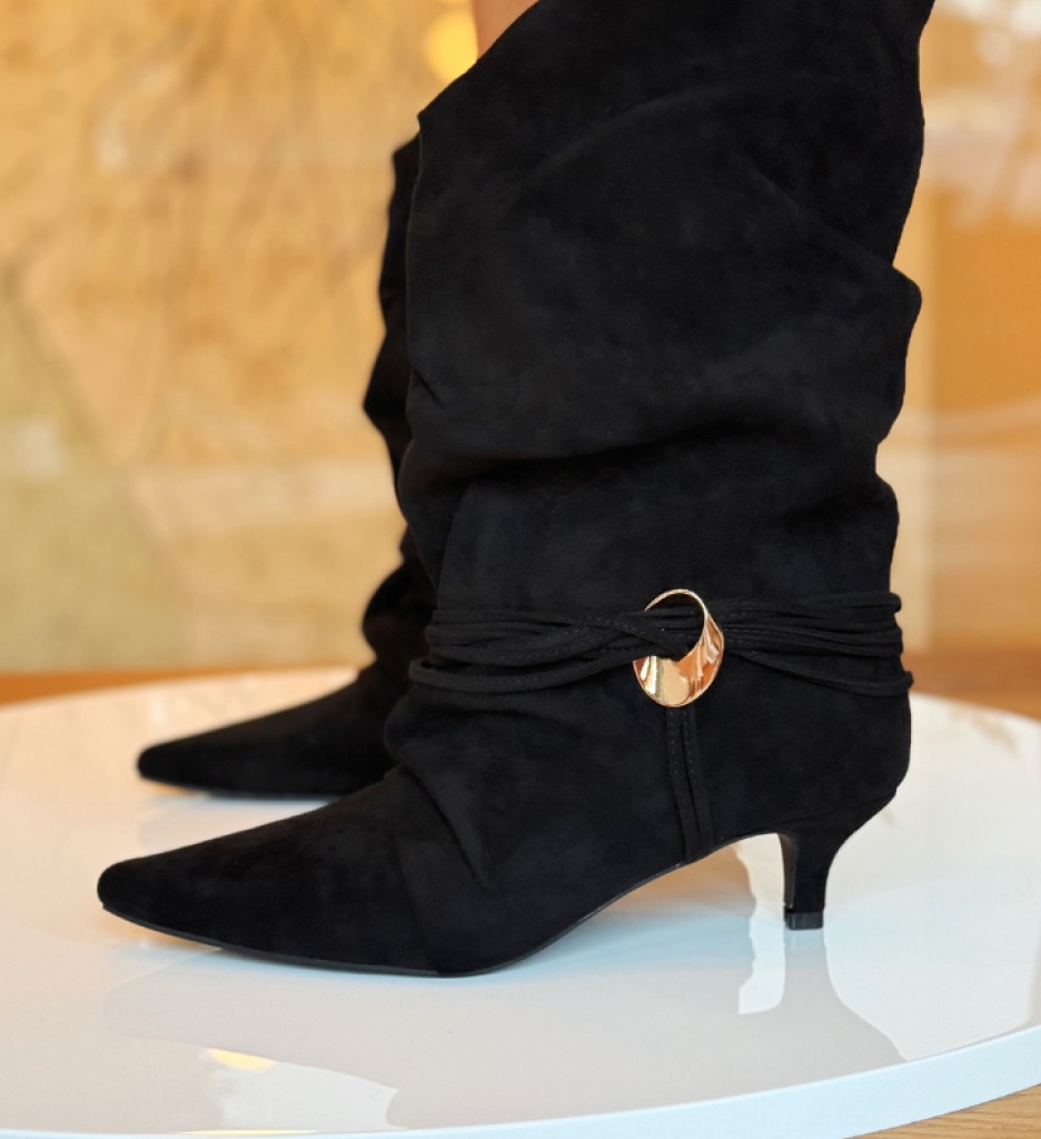 Botine Kamen Negre Depurtat - Eleganță și Confort - imagine 7