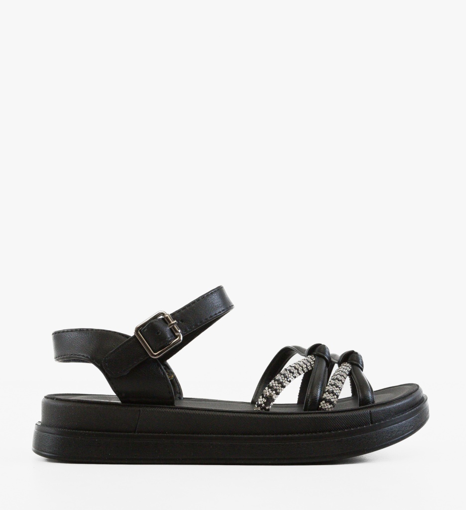 Sandale Dama Deep Negre | Eleganță și Confort - imagine 6