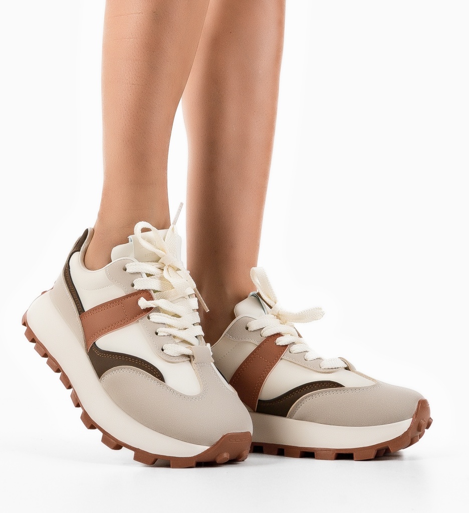 Sneakers Dama Shon Roz - Confort și Stil Urban - imagine 3