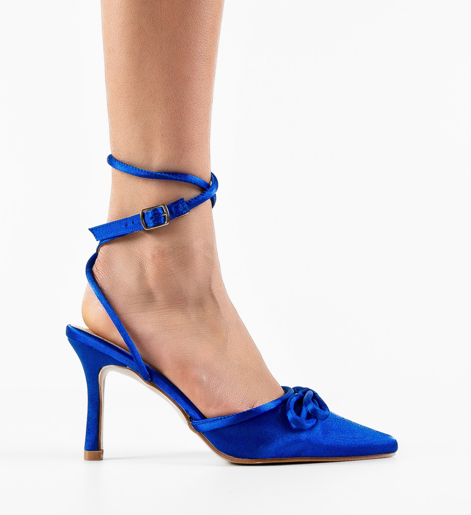 Pantofi Dama Albastri Eleganți | Stil și Confort - imagine 5