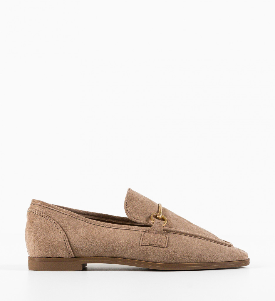 Pantofi Casual Dama Jenet Bej - Confort & Stil - imagine 4