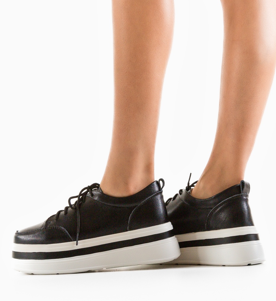 Pantofi Casual Varlas Negri | Confort și Stil - imagine 3