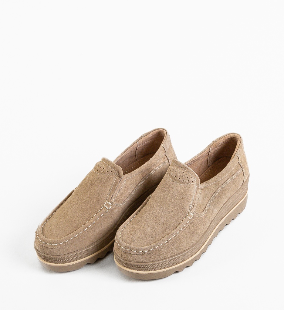Pantofi Casual Smirno Bej - Confort și Eleganță - imagine 6