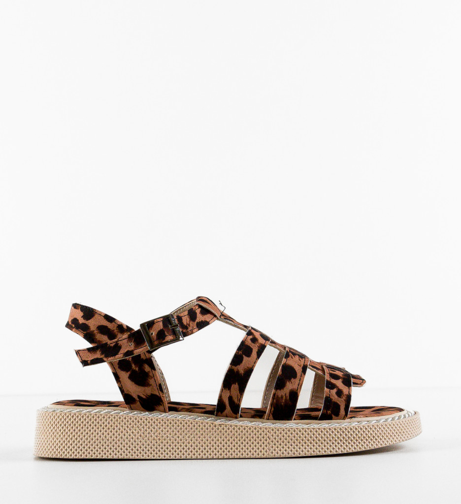 Sandale Dama Barney Print - Stil și Confort - imagine 3
