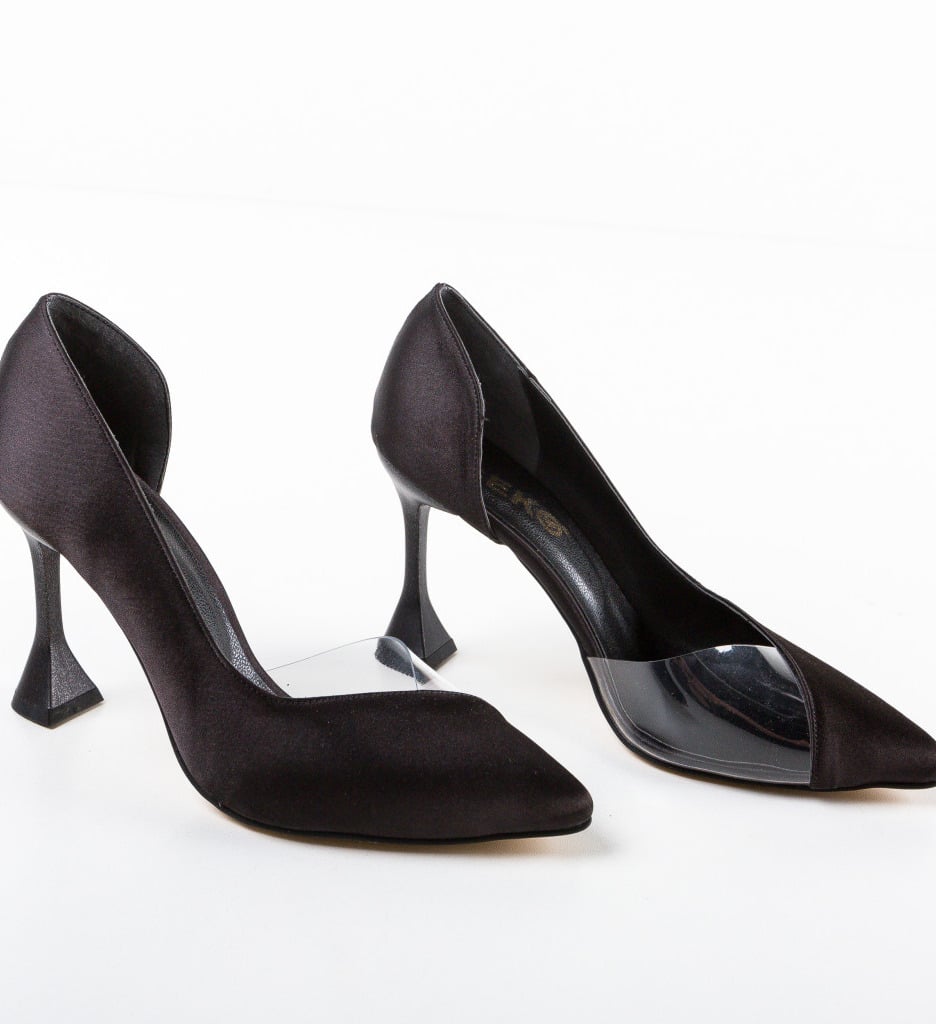 Pantofi Negri cu Toc | Eleganță și Confort - imagine 5