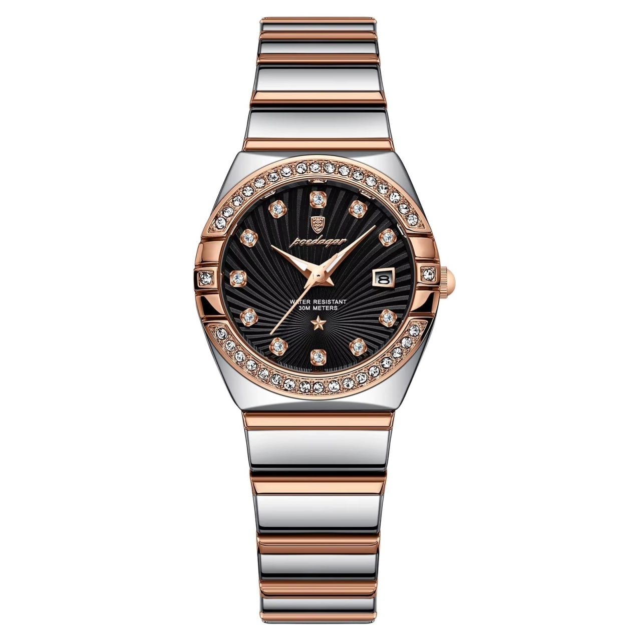 Ceas Poedagar CS1865 Argintiu-Rose Gold