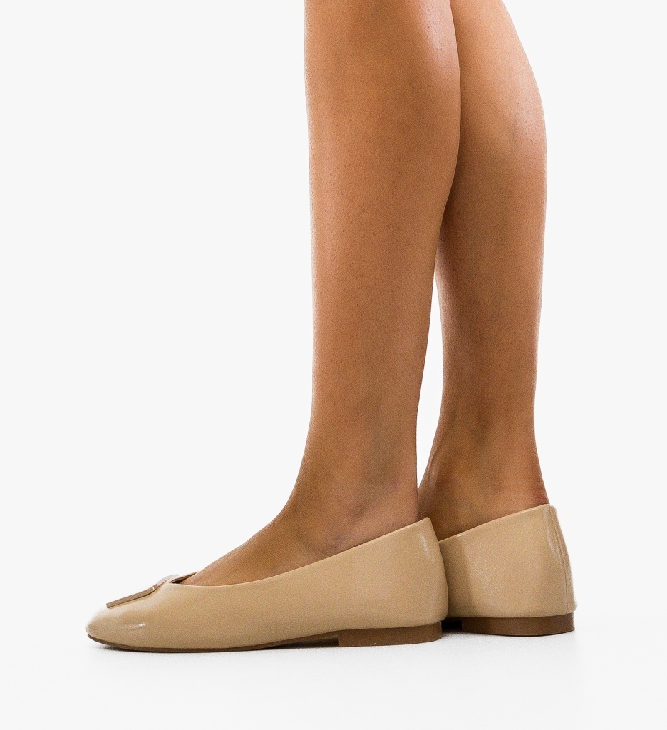 Balerini Dama Katry Bej - Confort și Eleganță - imagine 3