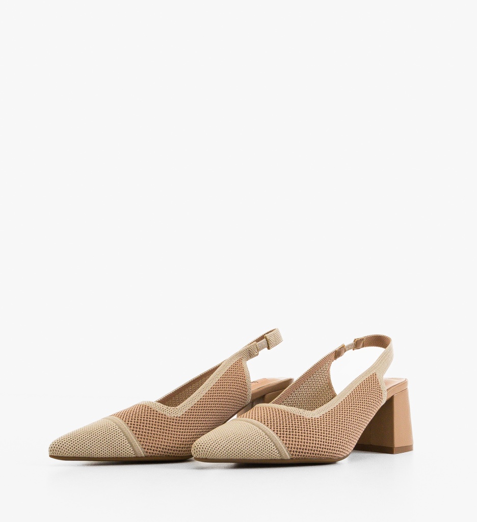Pantofi Rollins Nude | Eleganță și Confort - imagine 5