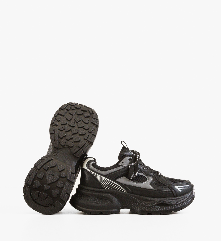 Sneakers Dama Yntere Negri - Confort și Stil - imagine 7
