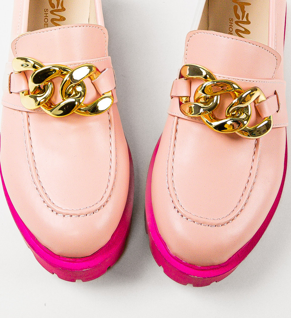 Pantofi Casual Dama Gely Roz - Confort și Stil - imagine 4