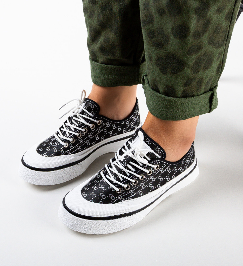 Pantofi Sport Serenity Negri - Confort și Stil