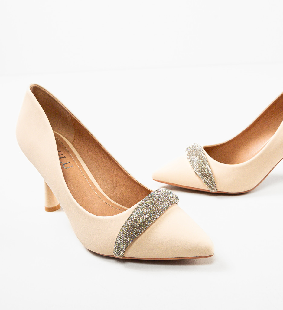 Pantofi Kadar Bej - Eleganță și Stil - imagine 12
