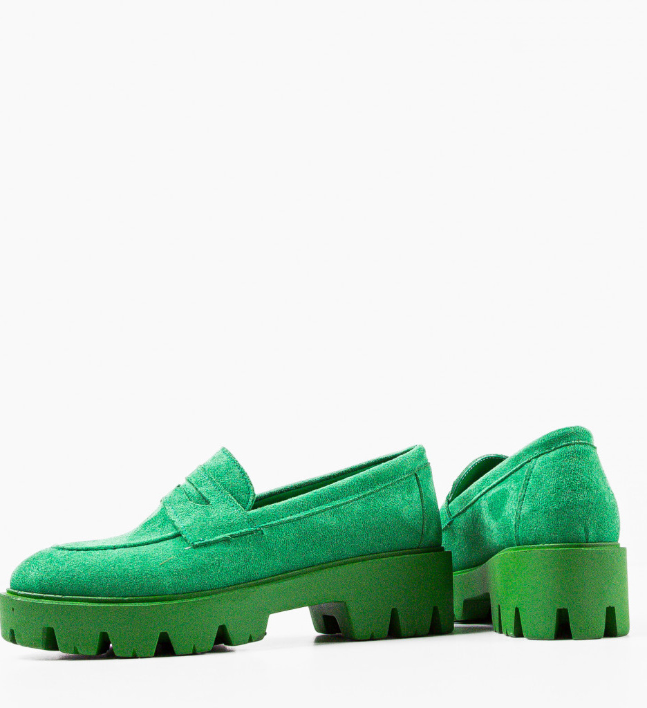Pantofi Casual Gyna Verzi - Confort și Stil - imagine 5