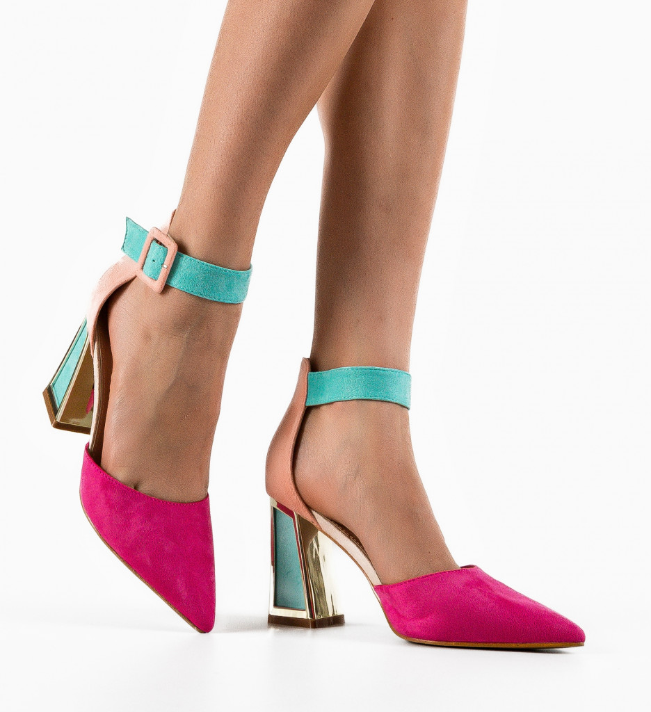 Pantofi dama Watso Fuchsia - Eleganță și Stil - imagine 3