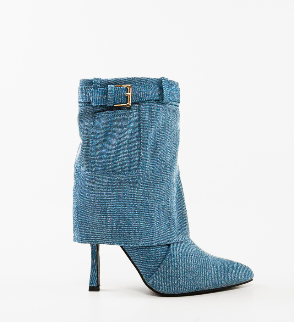 Botine Dama Bastion Albastre - Stil și Confort - imagine 6