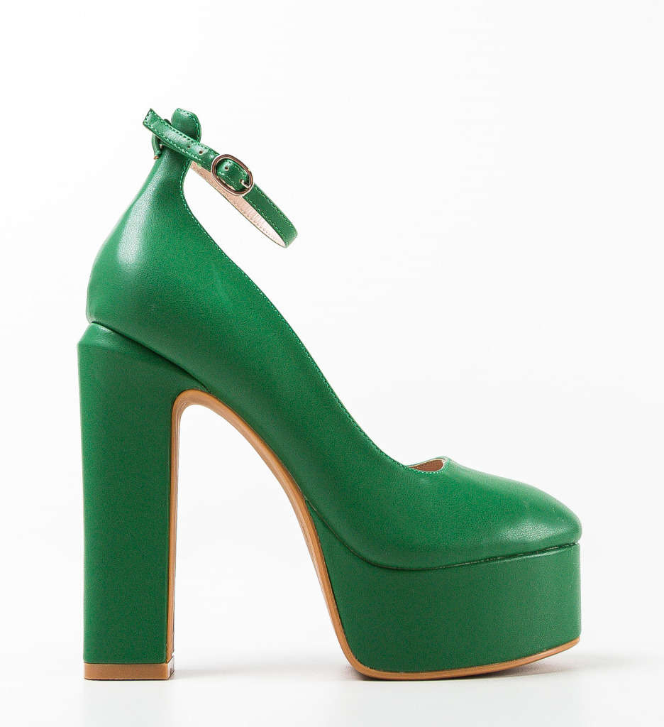 Pantofi dama Kelen Verzi cu toc elegant - imagine 4