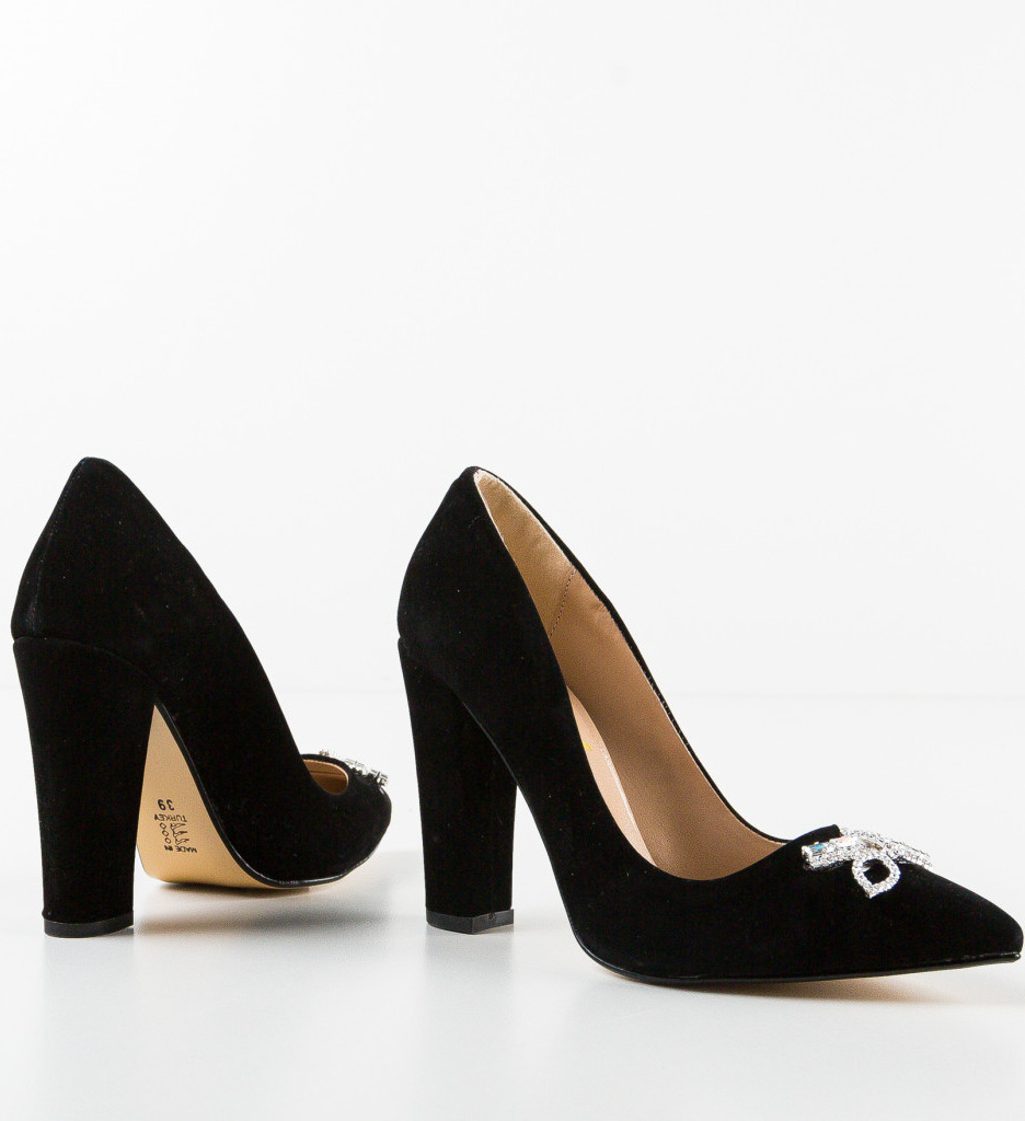Pantofi Dama Saxona Negri - Eleganți și Versatili - imagine 7