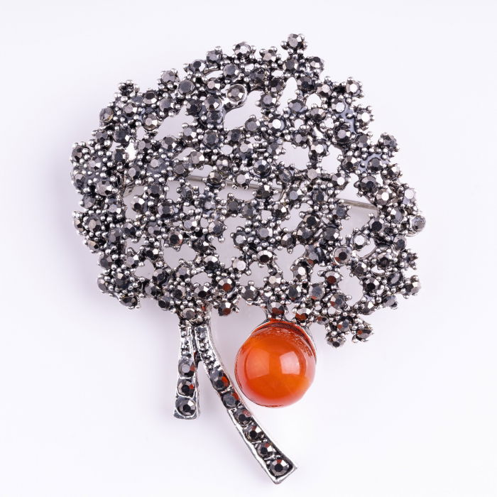 Brosa Pomul Vietii Shopika | Bijuterie Argintie