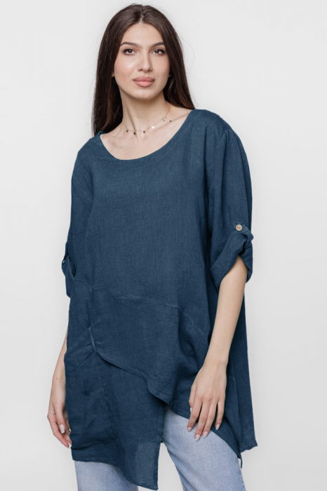 Bluză Tunică In Bleumarin Shopika
