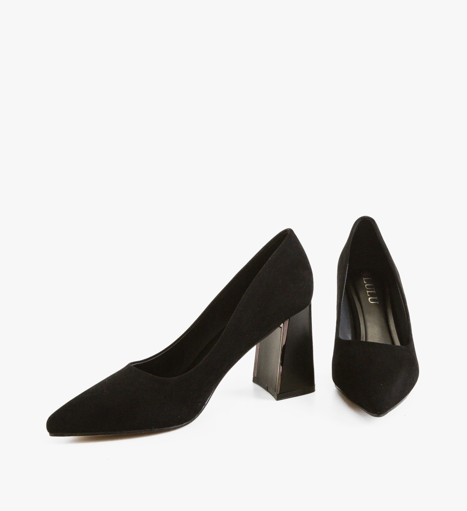 Pantofi cu toc Nimua Negri - Eleganță și Stil - imagine 3