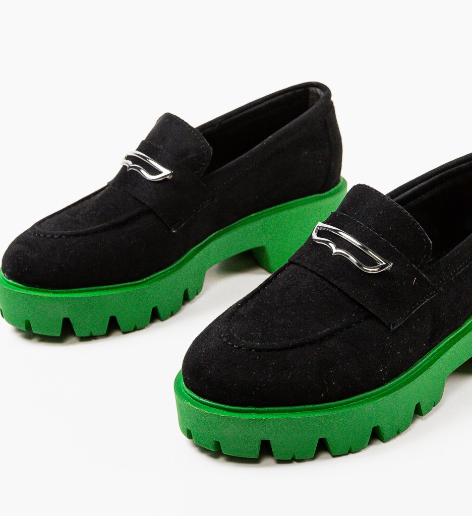 Pantofi Beikrols Negri | Casual & Eleganți - imagine 6