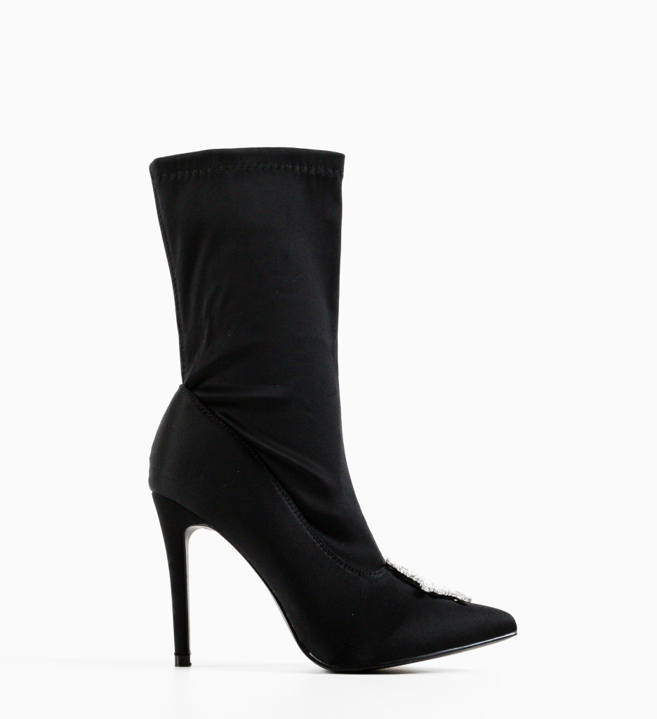 Botine Cooke Negre - Eleganță și Confort - imagine 6