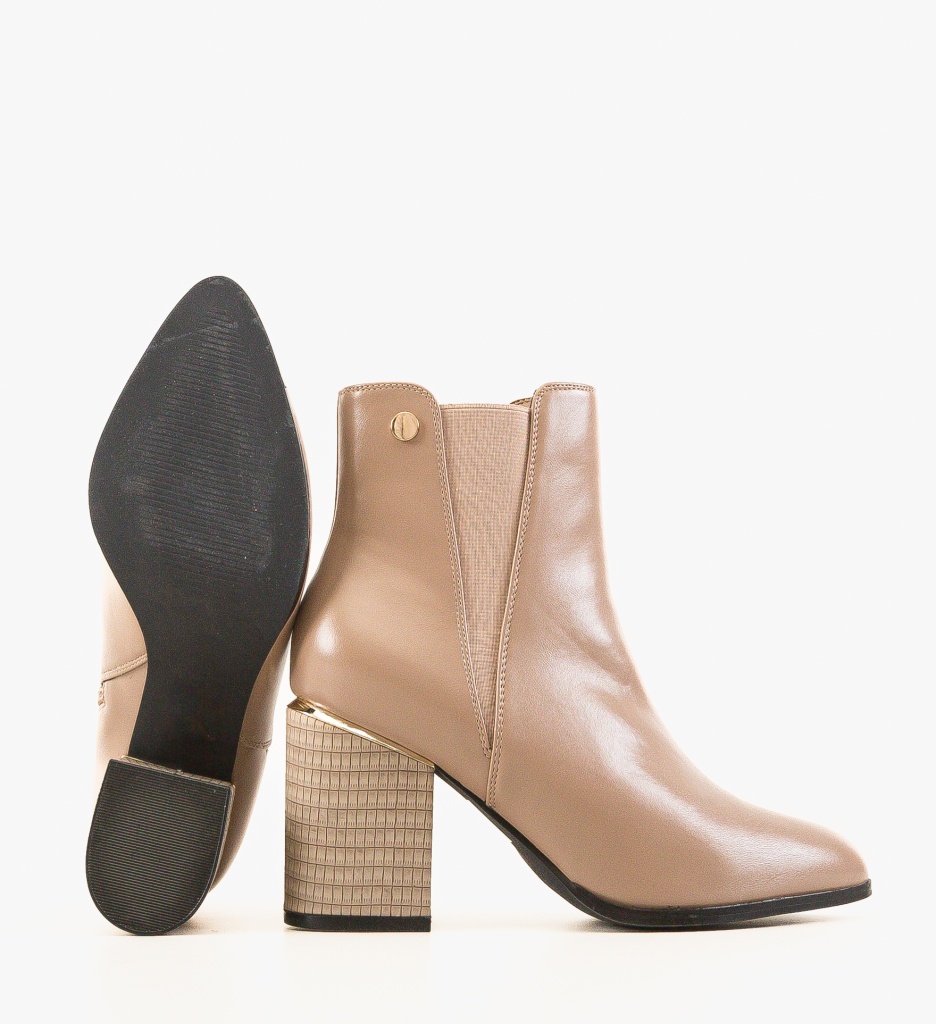 Botine Dama Khaki - Confort și Stil Modern - imagine 5