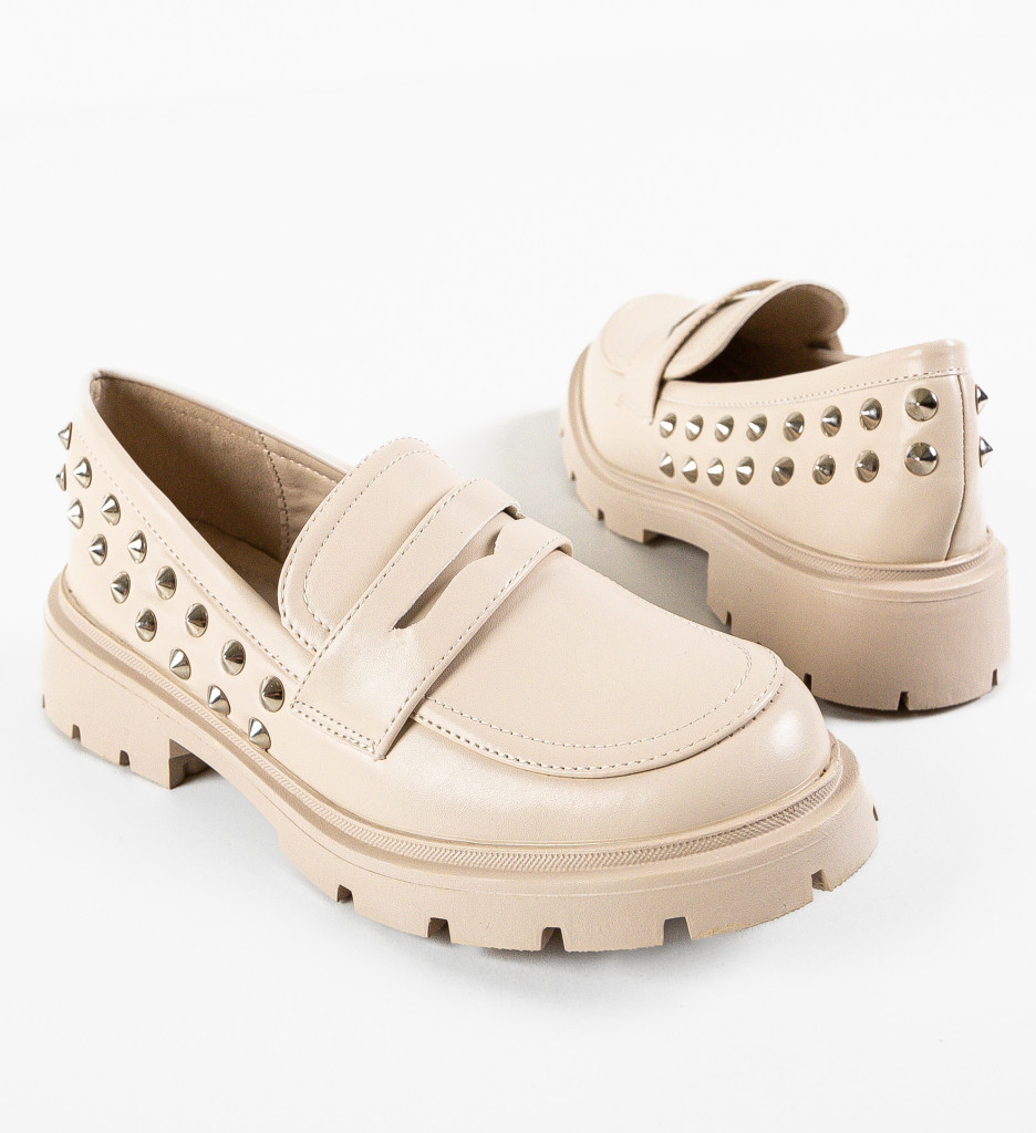 Pantofi Casual Bej - Confort și Stil Zilnic - imagine 6