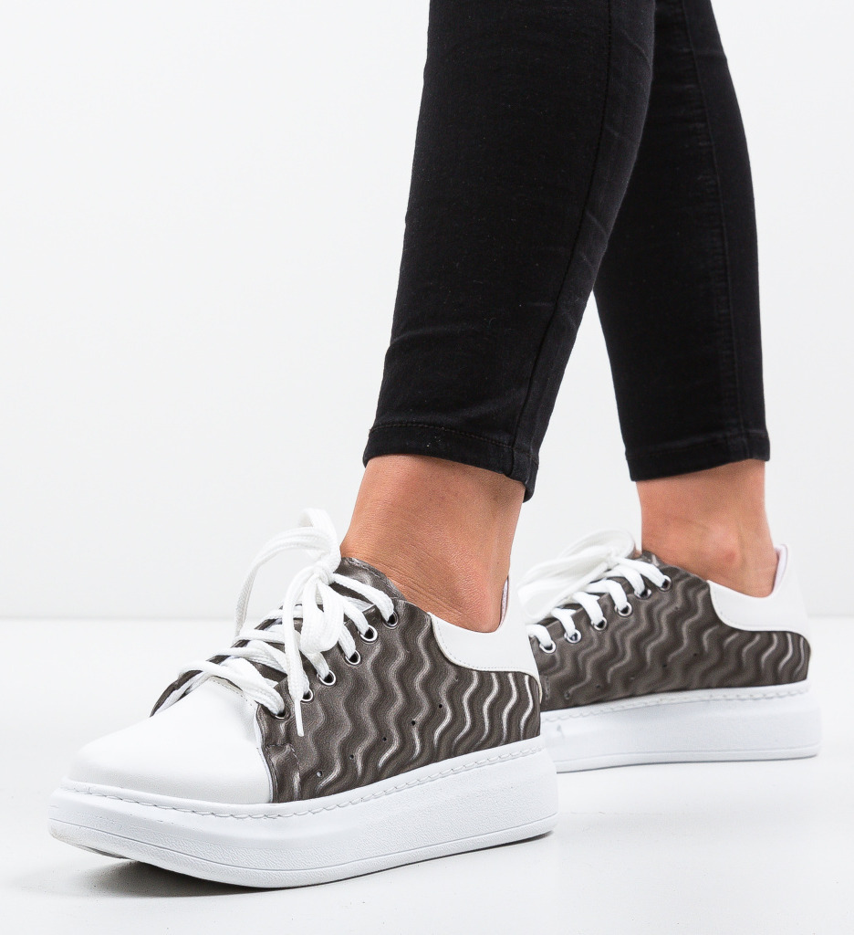 Pantofi Sport Psycho Gri | Confort și Stil - imagine 2