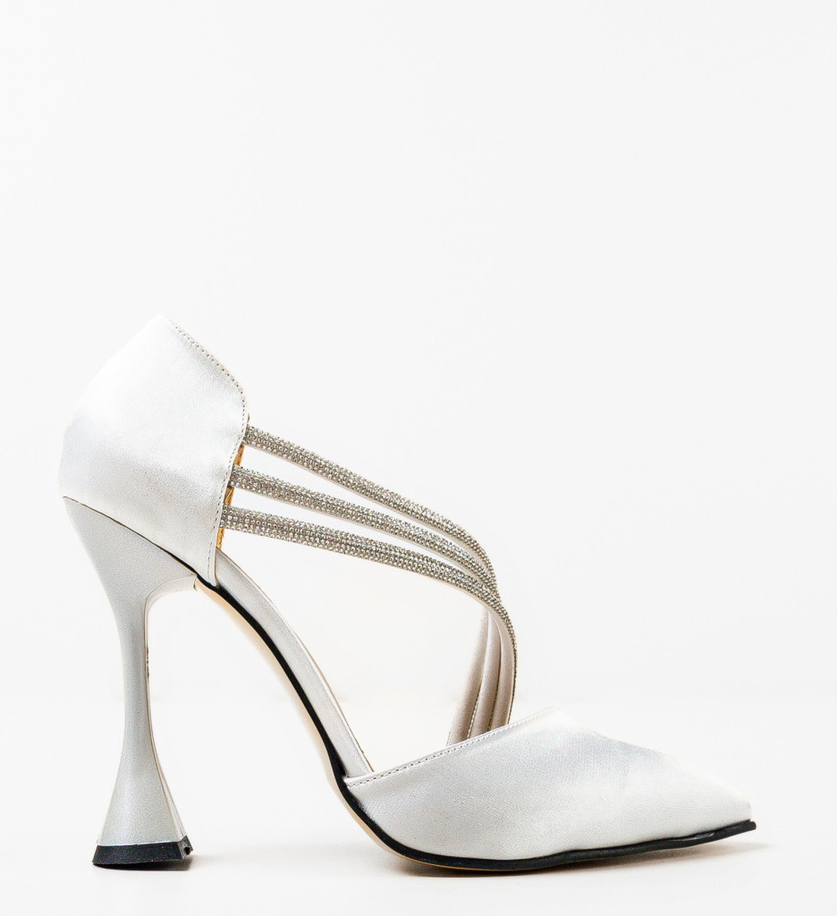 Pantofi Egeptam Albi 2 - Eleganță și Stil - imagine 4