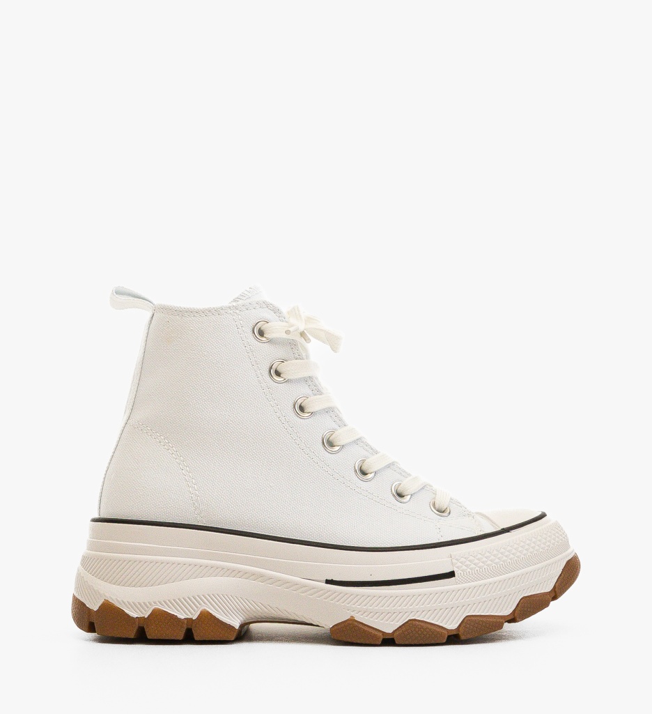 Sneakers Dama Fedaz Albi - Confort și Stil - imagine 6