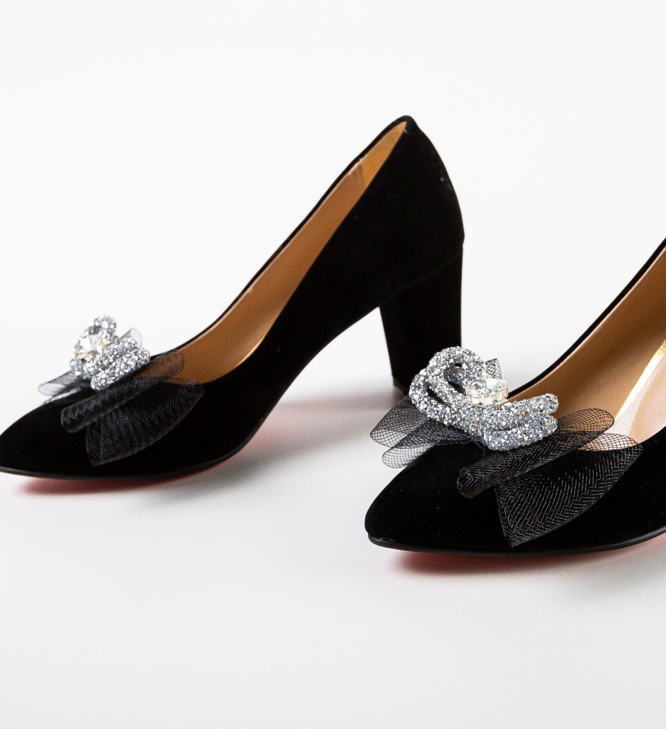 Pantofi Dama Scar Negri 2 | Eleganță Asigurată - imagine 6