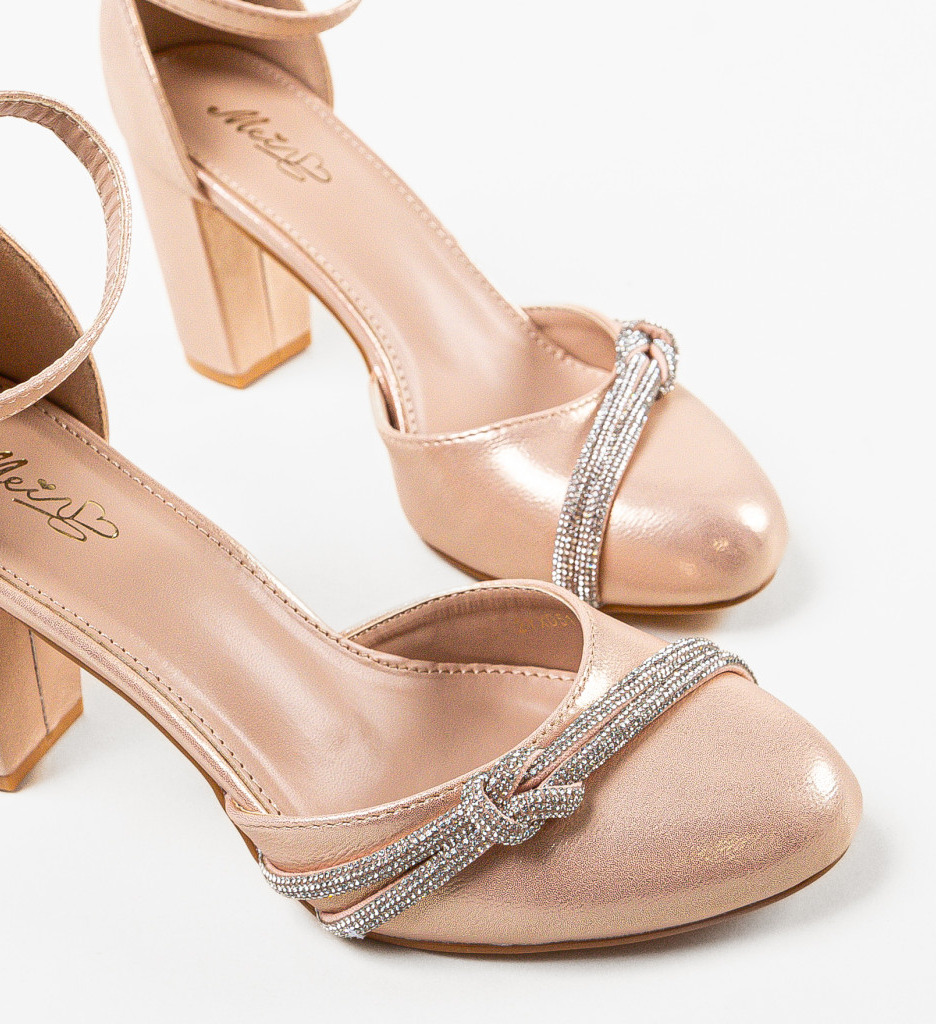 Pantofi Dama Dance Aurii | Eleganta si Confort - imagine 8