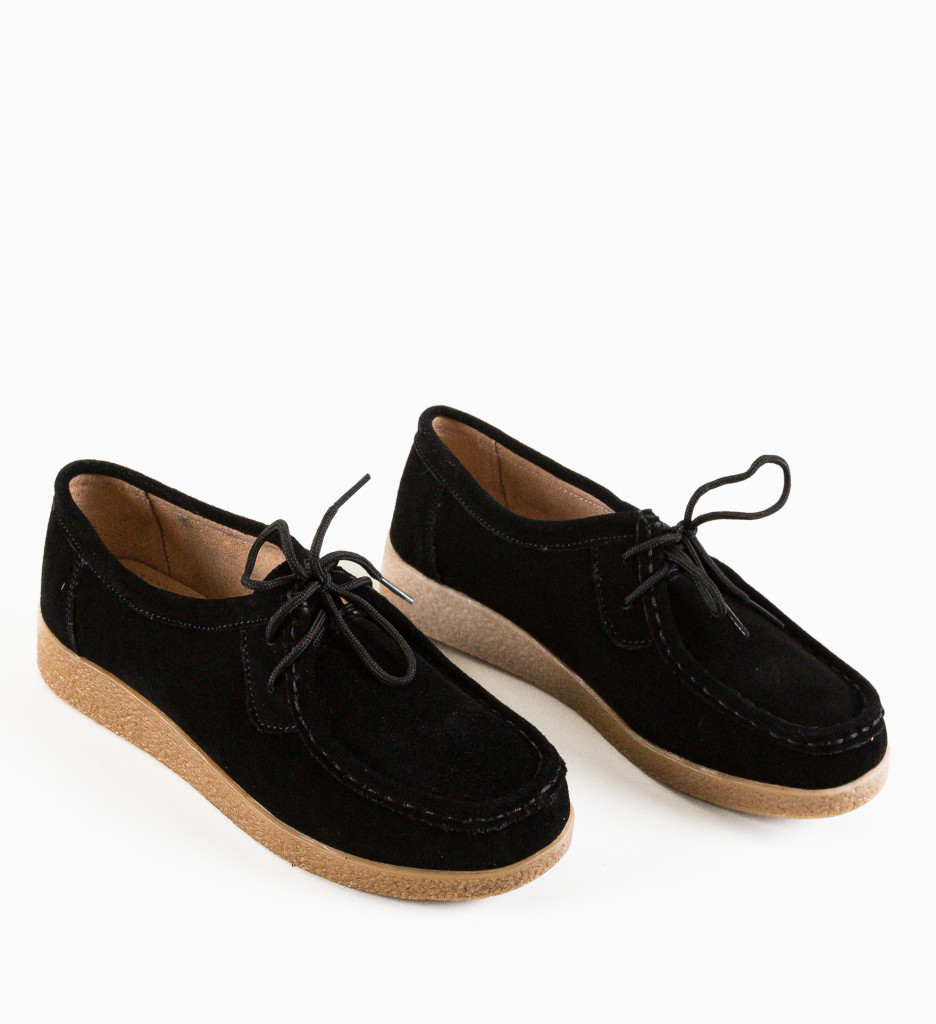 Pantofi Casual Neca Negri | Confort & Stil - imagine 12