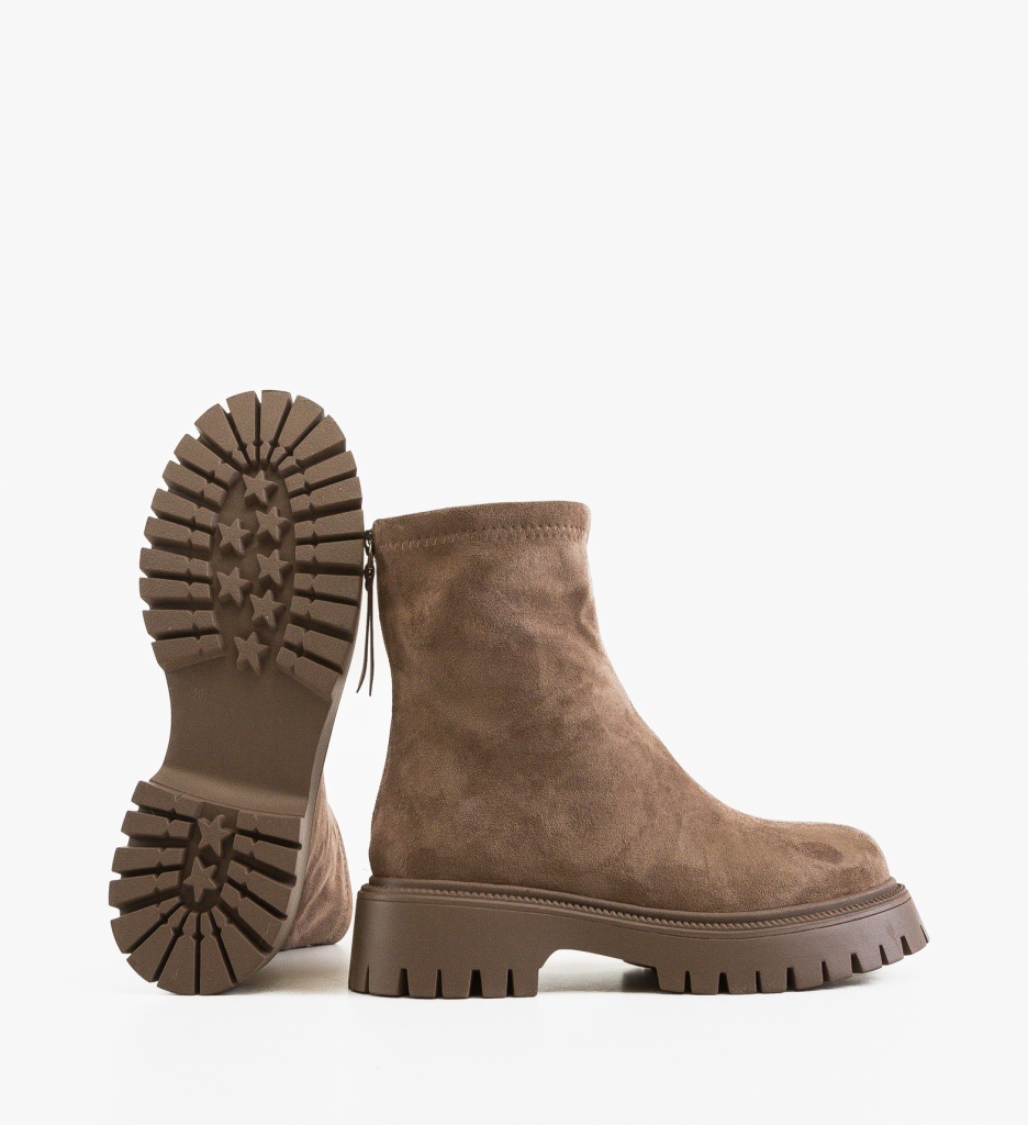 Ghete Dama Andrez Khaki | Stil și Confort - imagine 4