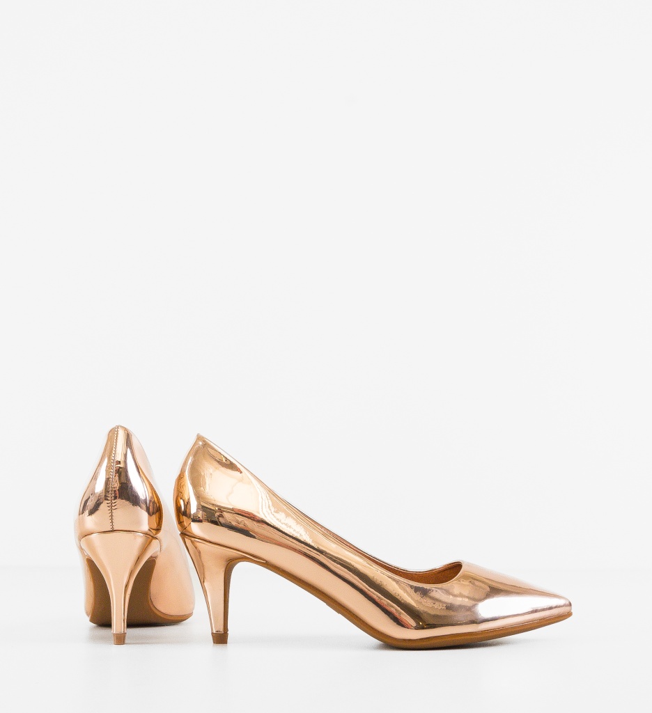 Pantofi Stiletto Fiona Aurii - Eleganță Premium - imagine 4