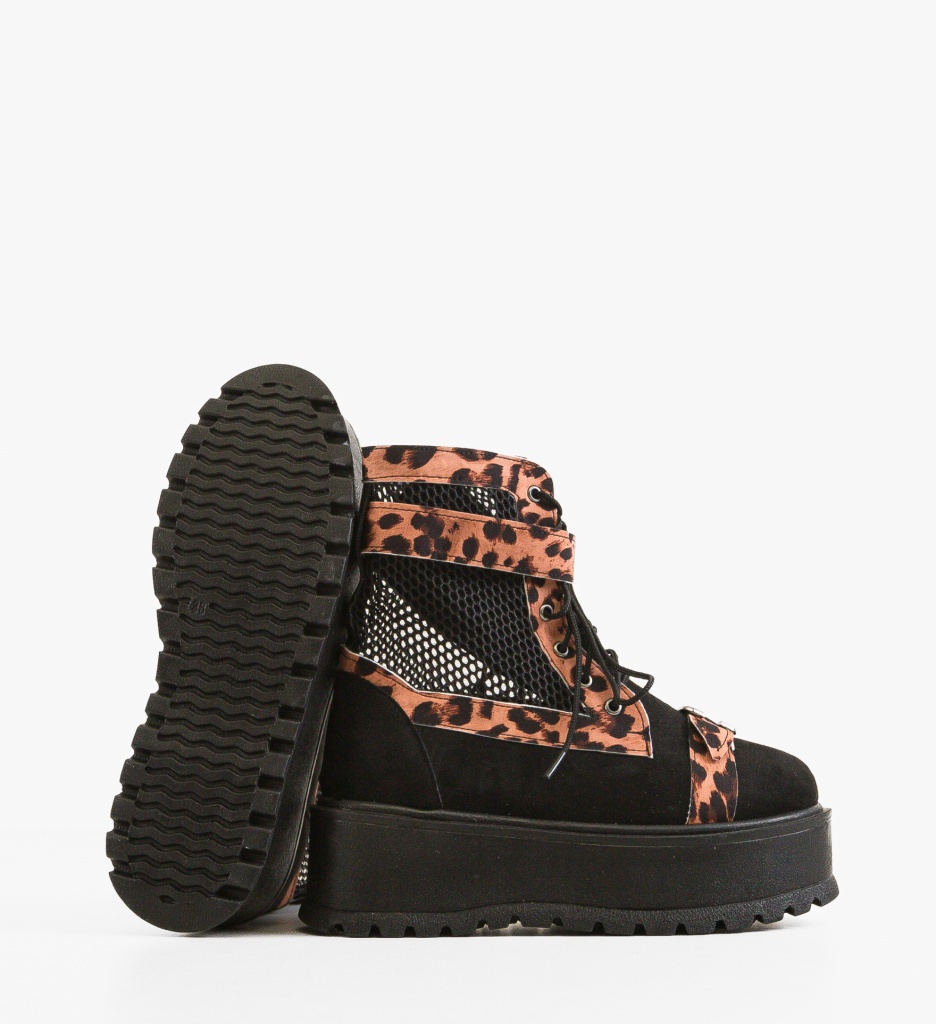 Ghete Dama Kenera Print | Stil & Confort - imagine 4