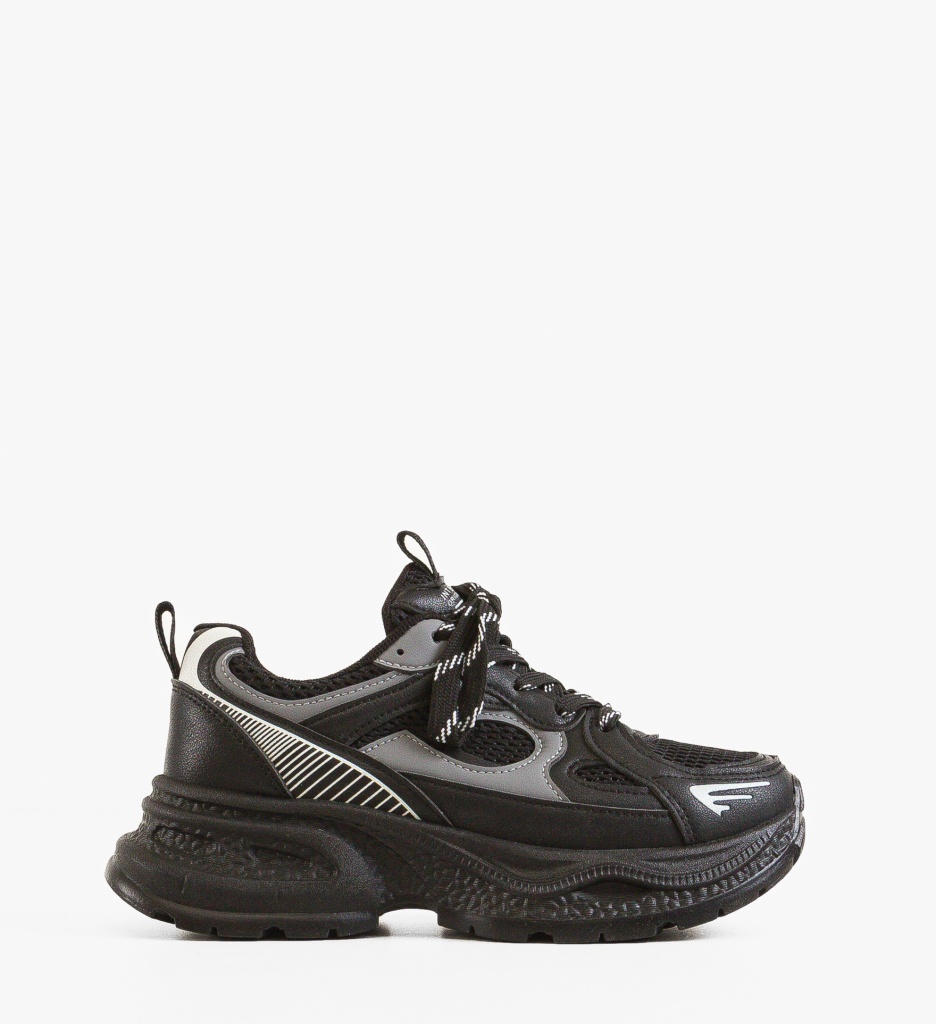 Sneakers Dama Yntere Negri - Confort și Stil - imagine 5