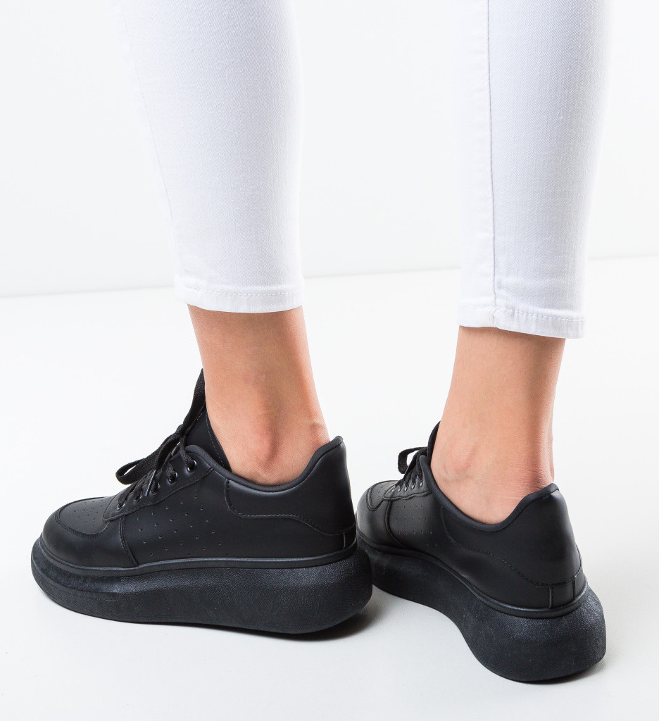 Pantofi Sport Popal Negri - Confort și Stil - imagine 5