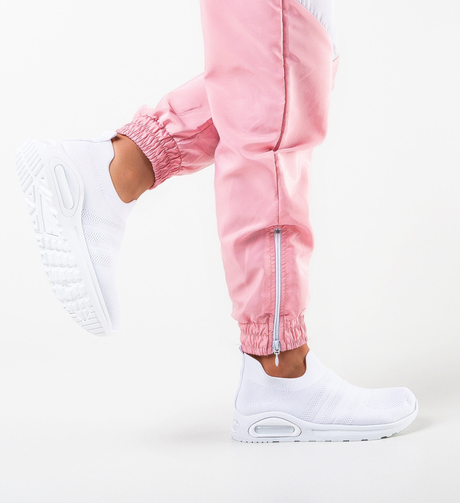 Sneakers Dama Valdez Albi - Confort și Stil Modern - imagine 3