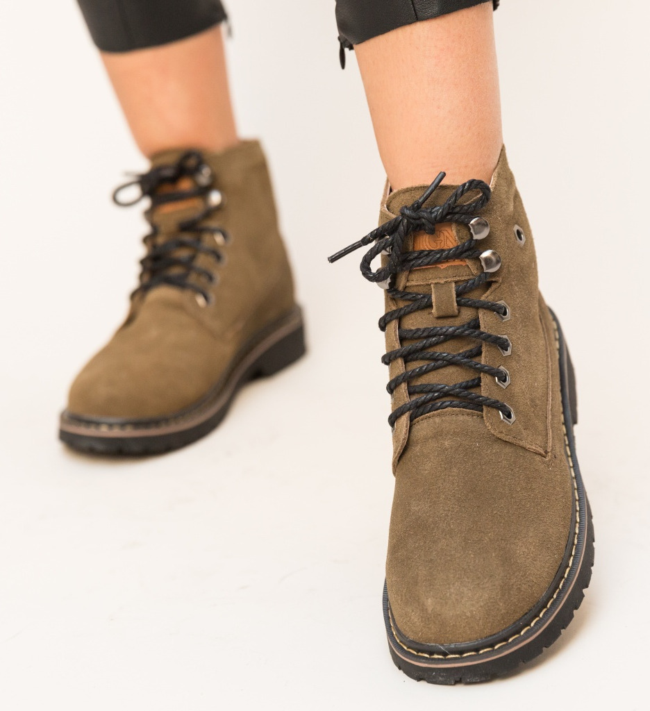 Ghete Fenko Khaki - Stil și Confort Premium - imagine 3