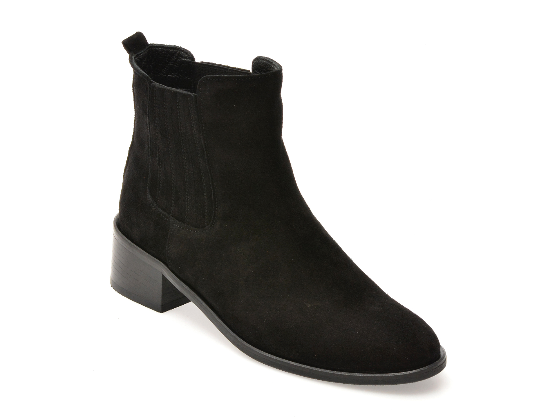 Ghete Epica Negre | Stil si Eleganta Piele Intarsa