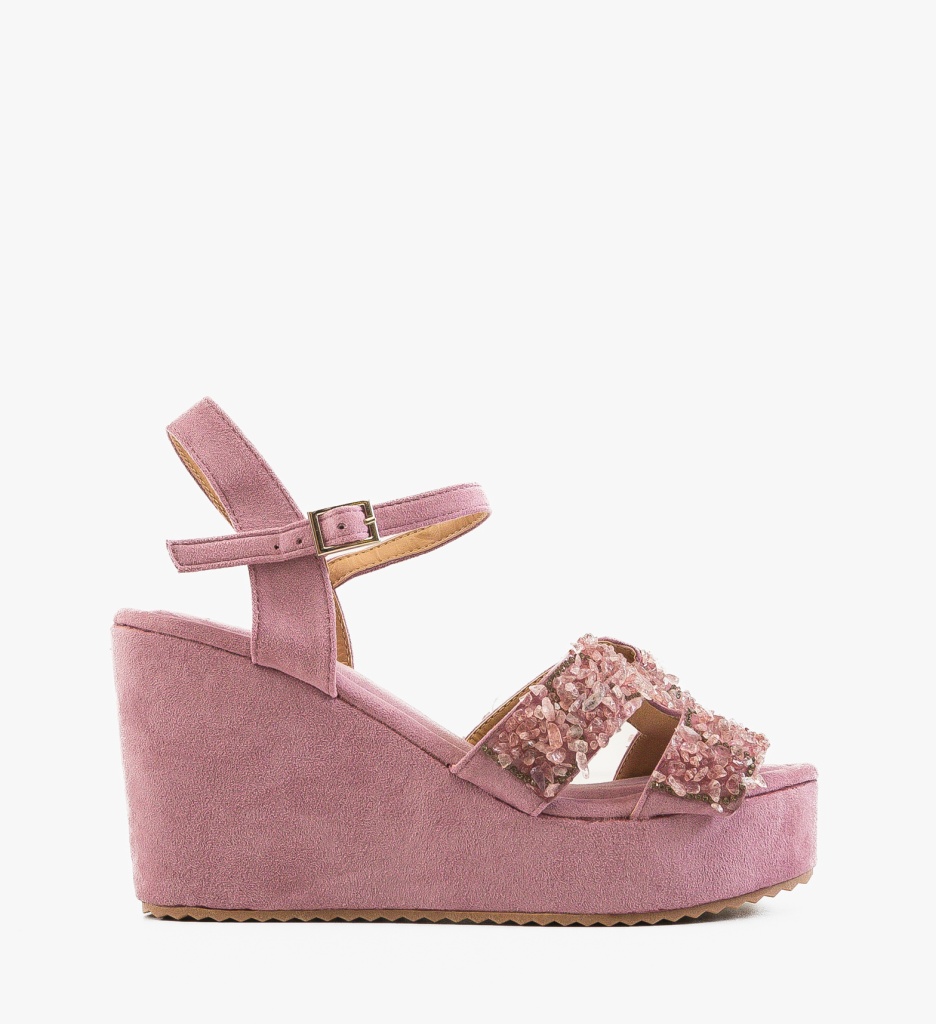 Platforme Dama Mov Elegante și Confortabile - imagine 4