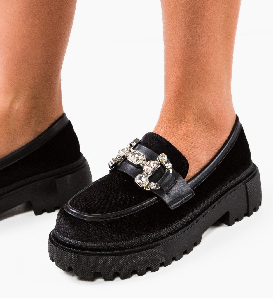 Pantofi Casual Adkins Negri | Confort și Stil - imagine 5