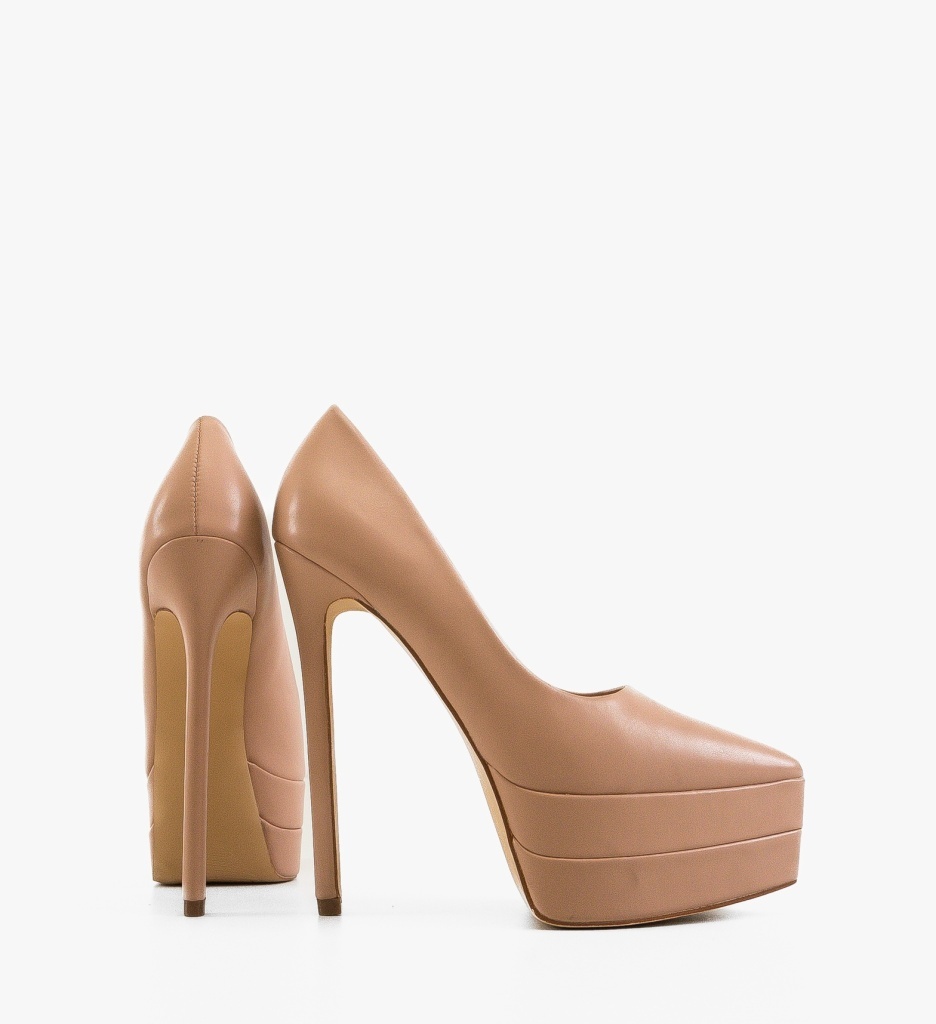 Pantofi Heath Nude 3 | Eleganță și Stil - imagine 4